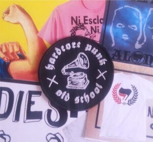hardcore punk parche bordado