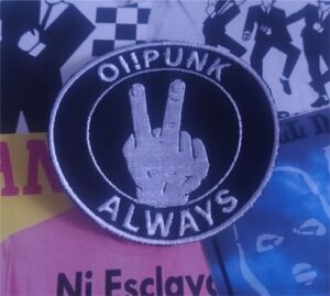 oi!punk always parche bordado