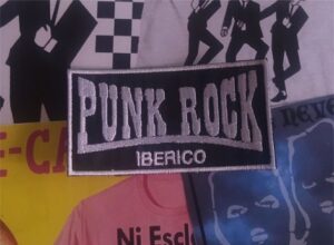 punk rock ibérico parche bordado