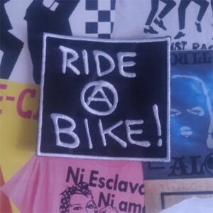 ride A bike parche bordado