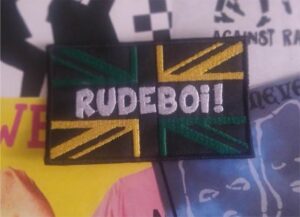 rudeboi! parche bordado