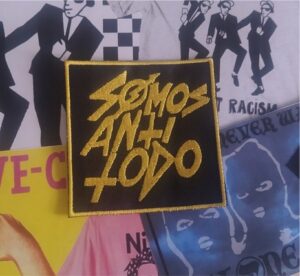 somos anti todo parche bordado