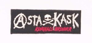 asta kask parche bordado