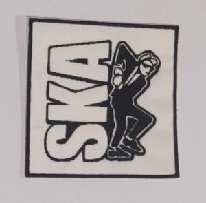 Ska parche bordado