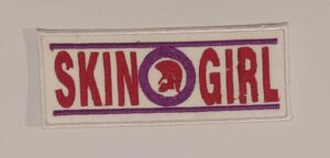 Skin girl parche bordado