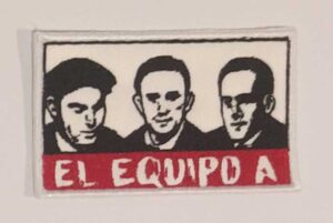 El equipo A parche bordado
