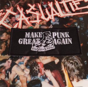 Make punk great again parche bordado
