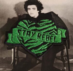 Stay rebel parche bordado