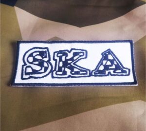 Ska parche bordado