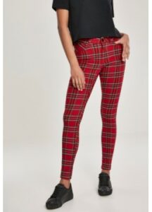 Pantalón tartan mujer