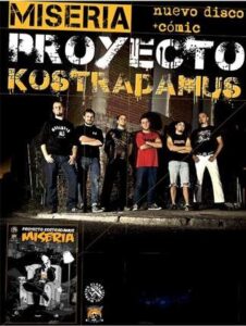 PROYECTO KOSTRADAMUS Miseria" DIGIBOOK + COMIC"