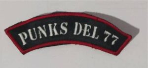 punks del 77 parche bordado REBAJADO