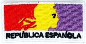 REPÚBLICA ESPAÑOLA parche bordado REBAJADO