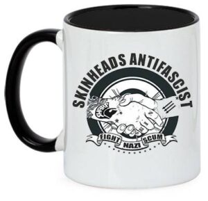 skinheads antifascist taza