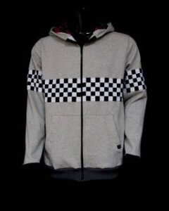 sudadera ska gris gorro escoces