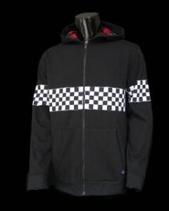 sudadera ska negra gorro escoces