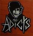 THE ADICTS parche bordado