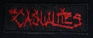 the casualties parche bordado