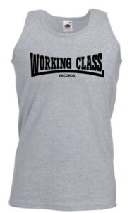 Working Class camiseta gris jaspeado negro tirantes