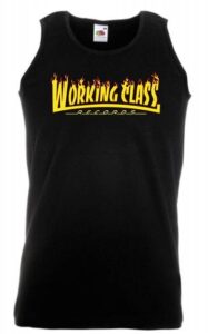 Working Class camiseta llamas tirantes