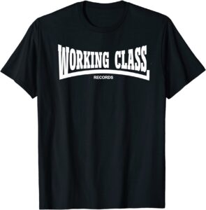 WORKING CLASS camiseta negra