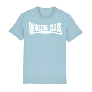 WORKING CLASS camiseta azul cielo