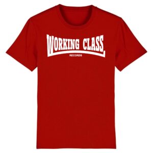 WORKING CLASS camiseta rojo teja
