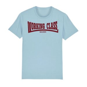 WORKING CLASS camiseta azul cielo