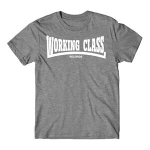WORKING CLASS camiseta gris jaspeado