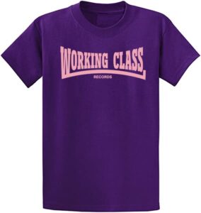 WORKING CLASS camiseta morado