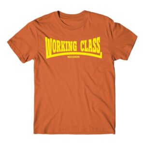 WORKING CLASS camiseta naranja