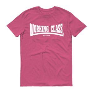 WORKING CLASS camiseta rosa fucsia