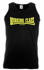 Working Class camiseta negra amarillo tirantes