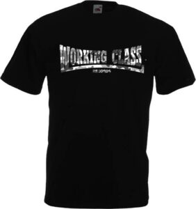 working class camuflaje urban camiseta chico negra