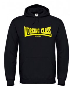 Working class negro amarillo sudadera