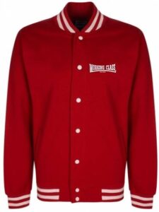 Working Class Records beisbolera roja bordada