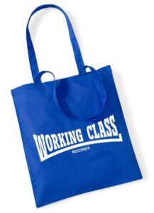 Working  Class Records bolso azul 23