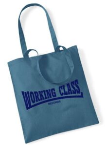 Working  Class Records bolso azul 25