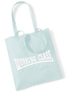 Working  Class Records bolso azul 7