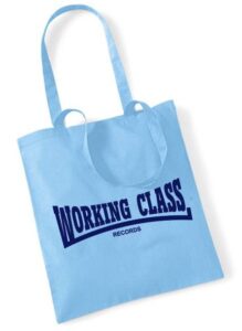 Working  Class Records bolso azul 8