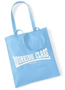 Working  Class Records bolso azul 9