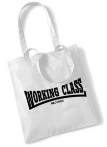 Working  Class Records bolso blanco1