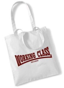 Working  Class Records bolso blanco3