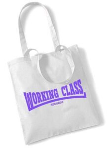 Working  Class Records bolso blanco6