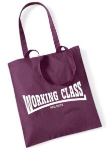 Working  Class Records bolso granate2