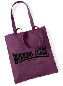 Working  Class Records bolso granate3