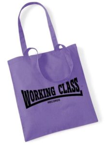 Working  Class Records bolso morado2