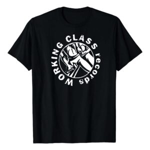 WORKING CLASS RECORDS logo camiseta negra