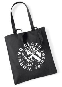 Working  Class Records redondo bolso negra 1