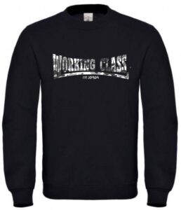 Working Class Records sudadera sin capucha camuflaje urbano